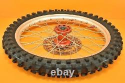 00-01 2000 CR250 CR 250 Front Rear Wheels Complete Wheel Set Hub Rim Assembly B
