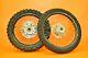 00-01 2001 Cr125 Cr 125 Excel Black Front Rear Wheel Complete Set Rim Hub Tire