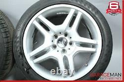 00-06 Mercedes W220 S430 Complete Front & Rear Wheel Rim Tire Set OEM