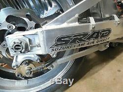 01-02 Suzuki GSXR1000 COMPLETE REAREND WHEEL TIRE RIM SHOCK SWINGARM W BRAKE