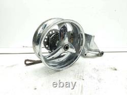 01 02 Suzuki GSXR1000 Complete Single Sided Rear End Swing Arm Wheel Rim
