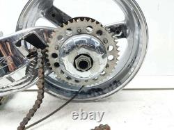 01 02 Suzuki GSXR1000 Complete Single Sided Rear End Swing Arm Wheel Rim