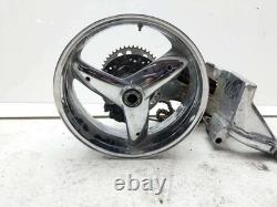 01 02 Suzuki GSXR1000 Complete Single Sided Rear End Swing Arm Wheel Rim