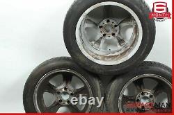 01-04 Mercedes R170 SLK230 Complete Front & Rear Wheel Tire Rim Set OEM