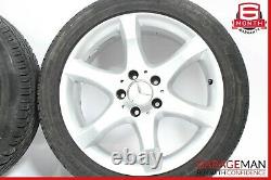 01-07 Mercedes W203 C230 7.5x8.5 Staggered Wheel Tire Rim Set of 4 Pc R17 OEM