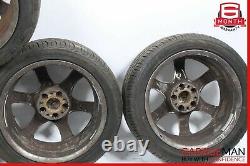 01-07 Mercedes W203 C230 Wheel Tire Rim Set of 4 Pc 8.5x17H2 ET34 R17 Chrome OEM