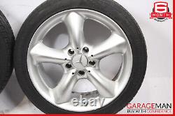 01-09 Mercedes W203 C230 CLK350 Staggered R17 Wheel Tire Rim Set of 4 Pc 7.5x8.5