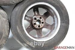 02-05 Mercedes W163 ML320 ML500 Complete Wheel Tire Rim Set 8.5Jx17H2 ET52 OEM