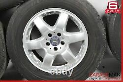 02-05 Mercedes W163 ML500 Complete Wheel Tire Rim Set 8.5Jx17H2 ET52 OEM