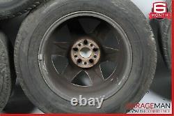 02-05 Mercedes W163 ML500 Complete Wheel Tire Rim Set 8.5Jx17H2 ET52 OEM
