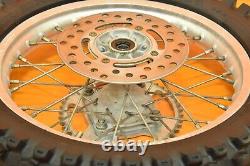 02-18 2003 YZ85 YZ 85 Front Rear Wheels Complete Set Hub Rim Tire Assembly
