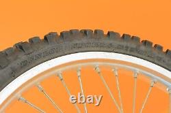 02-23 2004 YZ250 YZ 250 OEM Complete Front Wheel Rim Tire Hub Spokes Rotor