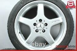 03-08 Mercedes R230 SL500 AMG Complete Staggered Side Wheel Tire Rim Set 8.5x9.5