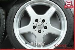 03-08 Mercedes R230 SL500 AMG Complete Staggered Side Wheel Tire Rim Set 8.5x9.5