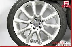 03-08 Mercedes R230 SL500 Complete Staggered Wheel Tire Rim Set of 4 R18 9.5x8.5