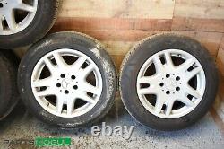 03-09 Mercedes W211 E320 Complete Front & Rear Wheel Tire Rim Set