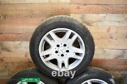 03-09 Mercedes W211 E320 Complete Front & Rear Wheel Tire Rim Set