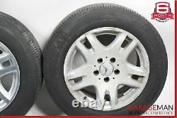 03-09 Mercedes W211 E320 Complete Wheel Tire Rim Set of 4 Pc 8Jx16H2 ET36 OEM
