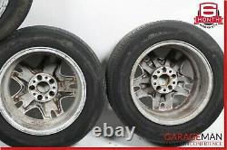 03-09 Mercedes W211 E320 Complete Wheel Tire Rim Set of 4 Pc 8Jx16H2 ET36 OEM