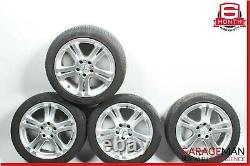 03-09 Mercedes W211 E350 E550 Complete Wheel Tire Rim Set R17 8Jx17H2 ET38 OEM
