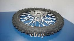 04 2004 Crf250x Front Wheel Rim Tire Rotor Hub Complete Assembly