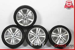 05-11 Mercedes R171 SLK300 Complete Wheel Tire Rim Set 8.5 x 7.5 R17 OEM