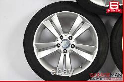 05-11 Mercedes R171 SLK300 Complete Wheel Tire Rim Set 8.5 x 7.5 R17 OEM