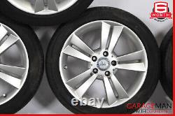 05-11 Mercedes R171 SLK300 Complete Wheel Tire Rim Set 8.5 x 7.5 R17 OEM