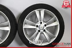 05-11 Mercedes R171 SLK300 Complete Wheel Tire Rim Set 8.5 x 7.5 R17 OEM