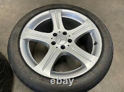 06 07 MERCEDES CLS500 CLS550 COMPLETE WHEEL RIM WithTIRE STAGGERED 18'' LOT492 OEM