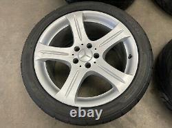 06 07 MERCEDES CLS500 CLS550 COMPLETE WHEEL RIM WithTIRE STAGGERED 18'' LOT492 OEM