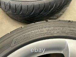 06 07 MERCEDES CLS500 CLS550 COMPLETE WHEEL RIM WithTIRE STAGGERED 18'' LOT492 OEM