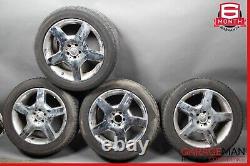 06-11 Mercedes W164 ML350 Complete Wheel Tire Rim Set of 4 Pc 8.5Jx19H2 ET58 OEM