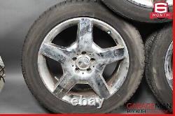 06-11 Mercedes W164 ML350 Complete Wheel Tire Rim Set of 4 Pc 8.5Jx19H2 ET58 OEM