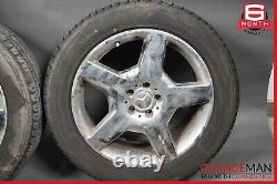 06-11 Mercedes W164 ML350 Complete Wheel Tire Rim Set of 4 Pc 8.5Jx19H2 ET58 OEM