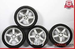 07-12 Mercedes X164 GL550 Complete Wheel Tire Rim Set of 4 Pc 10Jx21H2 ET37 OEM