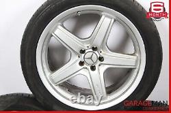 07-12 Mercedes X164 GL550 Complete Wheel Tire Rim Set of 4 Pc 10Jx21H2 ET37 OEM