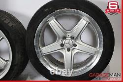 07-12 Mercedes X164 GL550 Complete Wheel Tire Rim Set of 4 Pc 10Jx21H2 ET37 OEM