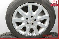 07-13 Mercedes W221 S400 CL550 AMG Complete Front & Rear Wheel Tire Rim Set R18