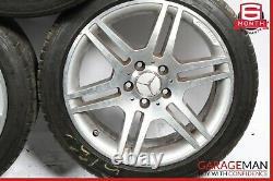 08-11 Mercedes W204 C300 C63 AMG Complete Wheel Tire Rim Set Staggered 7.5 x 8.5