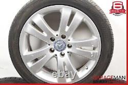 08-14 Mercedes W204 C300 C350 Complete Wheel Tire Rim Set of 4 Pc 7.5Jx17H2 ET47