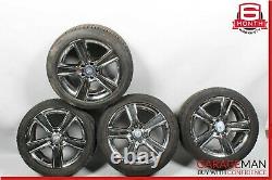 08-15 Mercedes W204 C250 C300 R17 Complete Staggered Wheel Tire Rim 7.5x8.5 OEM