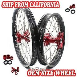 1.621 & 2.1519 Wheel Fit Honda Cr125r Cr250r Crf250r Crf450r Complete Rim Set