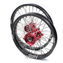 1.621 & 2.1519 Wheel Fit Honda Cr125r Cr250r Crf250r Crf450r Complete Rim Set