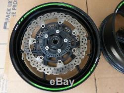 13 14 15 kawi zx6 zx6r wheels rims rotors abs complete set pair OEM