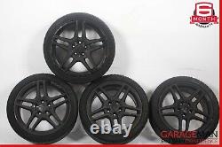 14-16 Mercedes W212 E350 E63 AMG Complete Wheel Tire Rim Set of 4 Pc 8x8.5 R18