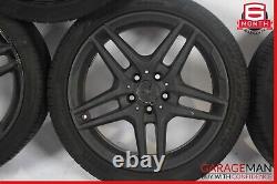 14-16 Mercedes W212 E350 E63 AMG Complete Wheel Tire Rim Set of 4 Pc 8x8.5 R18