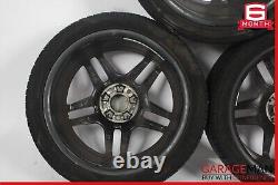 14-16 Mercedes W212 E350 E63 AMG Complete Wheel Tire Rim Set of 4 Pc 8x8.5 R18