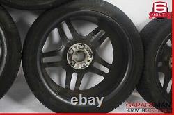 14-16 Mercedes W212 E350 E63 AMG Complete Wheel Tire Rim Set of 4 Pc 8x8.5 R18