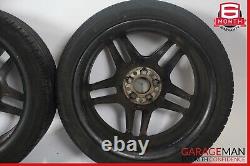 14-16 Mercedes W212 E350 E63 AMG Complete Wheel Tire Rim Set of 4 Pc 8x8.5 R18